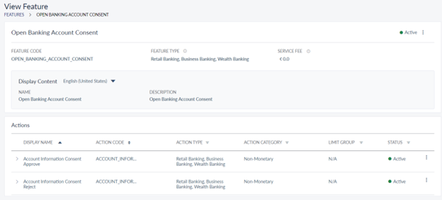 Open Banking Account Consent